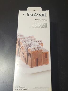 Silikomart Winter Village Silicone Bake Mold - Brown